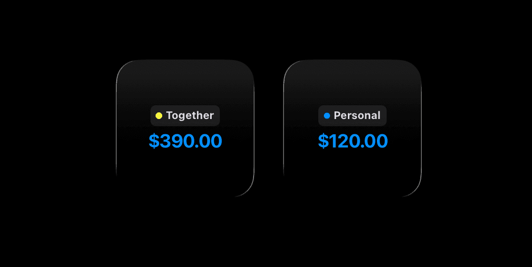 With the new 'Balance' widget in the Money Keeper app, you can now check how much you can still spend during your current spending cycle ⭐️ without opening the app.