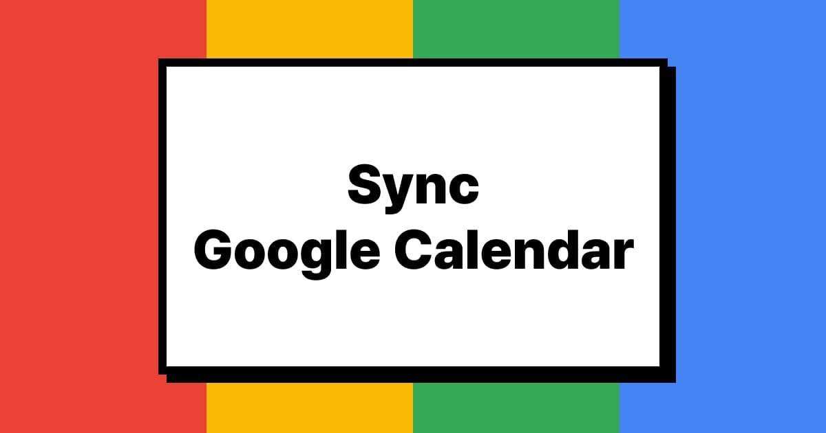 How to Sync Google Calendar with Your iPhone 📆✨